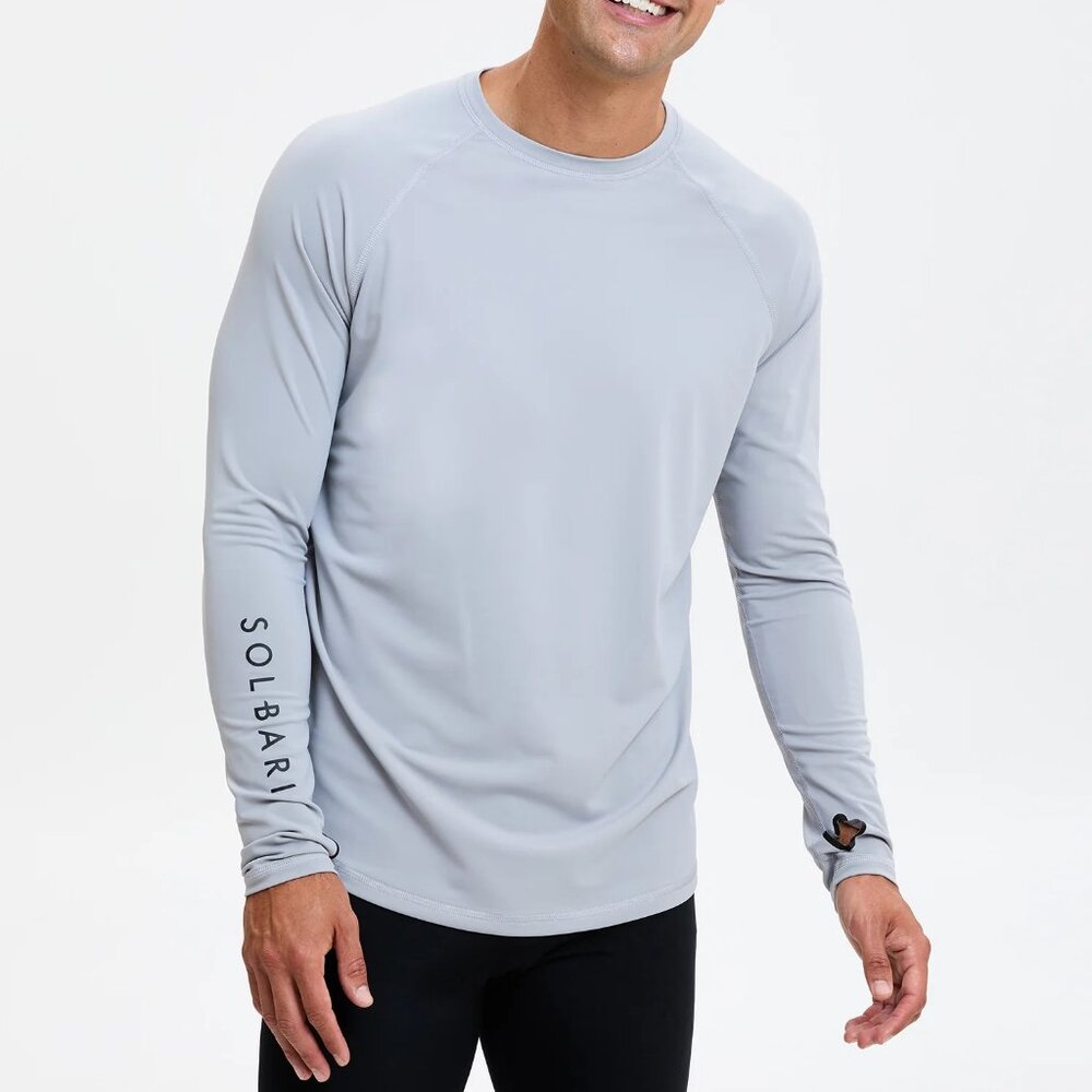 Long Sleeve Rash Guard UPF50+ Aqua Rash Guard